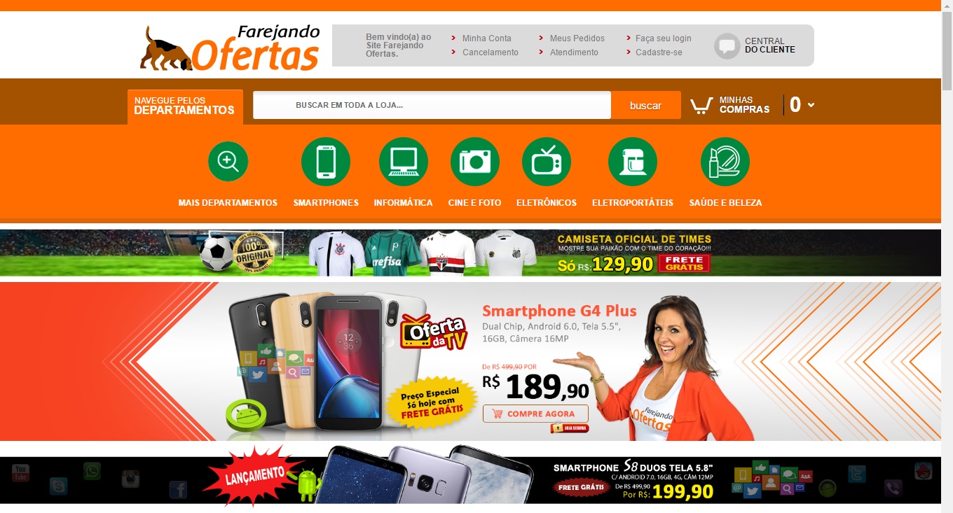 SoS Ofertas, Loja Online